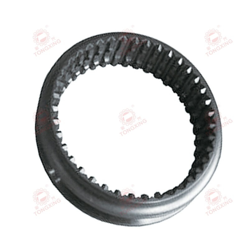 ME-580512 Synchronizer Sleeve for Mitsubishi 4D31/4D34 Engines - Close-up of Gear Teeth and Sliding Surface