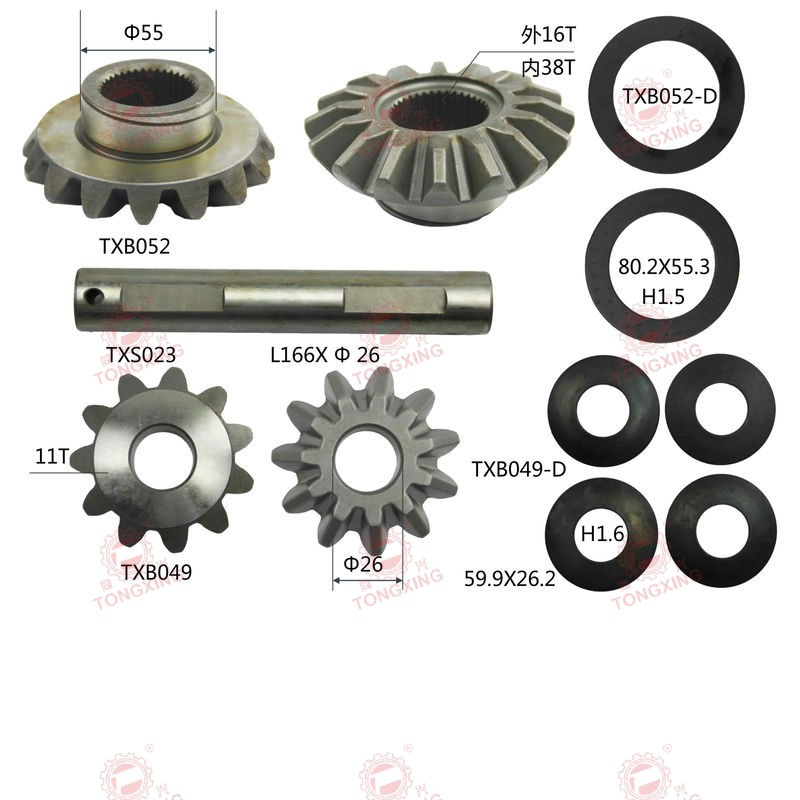 HYUNDAI 3.5TON NEW/PS100 MC075135 PINION GEAR; MC075134 SHAFT